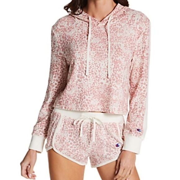 Champion Leopard Print Hoodie  - Picture 1 of 7